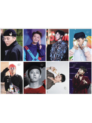 Постер/Плакат Big Bang GDragon (8 шт.) 420мм х 290 мм (А3+)
